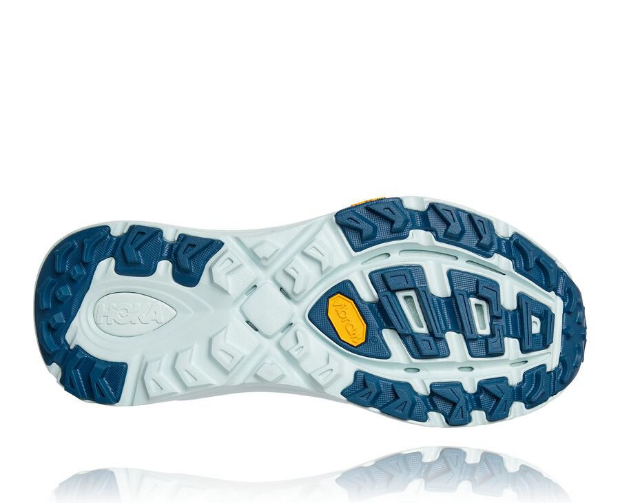 Tenis Trail Hoka One One Feminino Azuis - Mafate Speed 3 - 857-WKOQLC